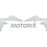Přední boční plasty -POLISPORT- bílé, YAMAHA WR, YZ 250/450 2014-2019