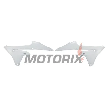 Přední boční plasty -POLISPORT- bílé, YAMAHA WR, YZ 250/450 2014-2019