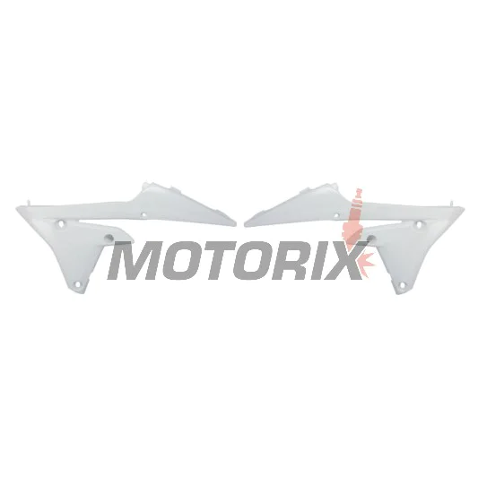 Přední boční plasty -POLISPORT- bílé, YAMAHA WR, YZ 250/450 2014-2019