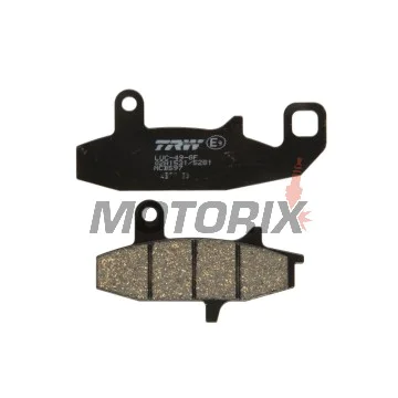 Brzdové destičky -TRW- MCB597, Honda VTZ250 Xelvis, Suzuki DR650/650R/RS/RSE/RE/SE, DR750S-800S Big (1988-1996)