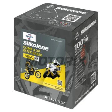 Motorový olej -SILKOLENE- 10W40 - XP, polosyntetika + ester, 4L CUBE