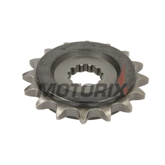 Přední pastorek -JT- JTF520,16RB, 16 zubů, s gumový tlumič, Cagiva Navigator 1000 2001-2005, Raptor 650 2001-2007, V-Raptor 650 2001-2007, Hyosung Comet 650 2006, 2010, GT 650 2004-2012, Kawasaki W 650 1999-2006, ZR 750 1991-1994, ZR-7 750 1999-2004