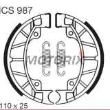 Brzdové čelisti -TRW- MCS987, 110x25mm, Piaggio/Vespa Sfera 1 50 (1991-1994), Sfera 2 80 (1994-1996)