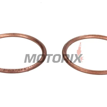 Těsnění výfuku -WINDEROSA- Kawasaki VN 750 1986-2006, Kawasaki VN 1500 1987-2008, Kawasaki VN 1600 2003-2008, Kawasaki VN 1700 2009-2019, Suzuki VZ 1600 2004-2005
