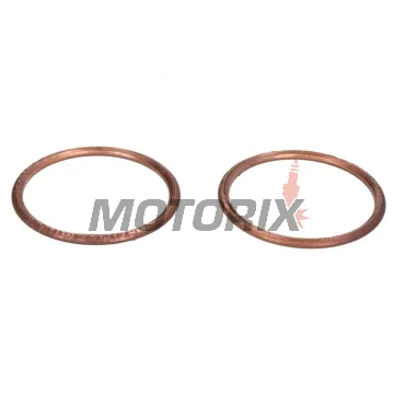 Těsnění výfuku -WINDEROSA- Kawasaki VN 750 1986-2006, Kawasaki VN 1500 1987-2008, Kawasaki VN 1600 2003-2008, Kawasaki VN 1700 2009-2019, Suzuki VZ 1600 2004-2005