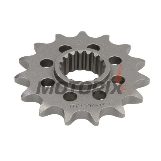 Přední pastorek -JT- JTF1904,15, 15 zubů, KTM RC8 1190 2008-2015, SM 990 2009-2013, SMR 990 2011, Super Adventure 1290 2014-2020, Super Duke 1290 2016-2019, Super Duke 990 2004-2013, Super Enduro 950 2006-2010, Supermoto 950 2005-2010