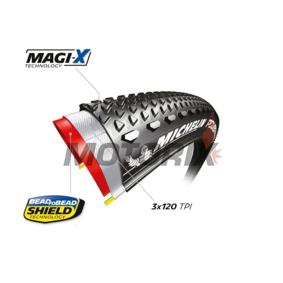 Plášť na kolo -MICHELIN- 700X35C, POWER GRAVEL