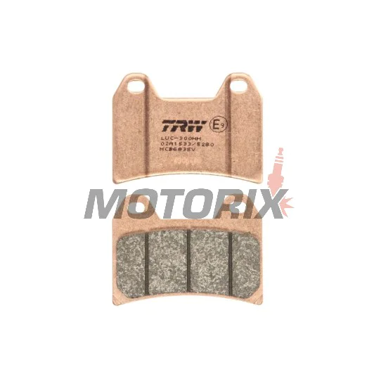 Brzdové destičky -TRW- MCB683SV, Aprilia Pegaso/RS/RSV, Benelli TnT/Tornado, BMW F/G/R nineT, Cagiva Raptor, Ducati Monster/Multistrada/SS, KTM Duke/LC4/SM, Moto Guzzi, Yamaha XT 660X