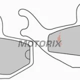 Brzdové destičky -FERODO- FDB677EF, Aprilia ETX125, MX50, Pegaso50/125, RS50, RX50/125, Gilera DNA50/125/180, Runner125/180, Malaguti Madison125, Piaggio GT125/250, Hexagon125, Skipper125, Sachs ZX50/125, ZZ125, Rieju RS1 50Evo