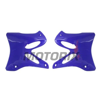 Přední boční plasty -POLISPORT- modré, YAMAHA YZ 125/250 2002-2014