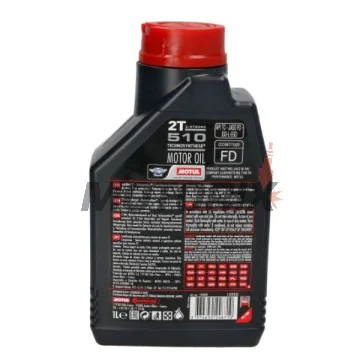 2taktní olej -MOTUL- 510, 2T, polosyntetika, 1L