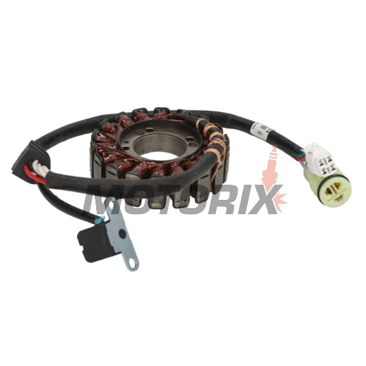 Stator (hvězda) -DZE- 18 cívek, YAMAHA YFM 250/660 2001-2009