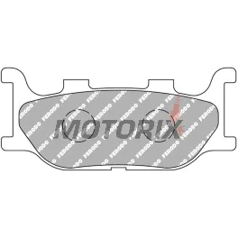 Brzdové destičky -FERODO- FDB2003EF, Yamaha FZ6 600/MT-03 660/SR 125/XJ 600S Diversion/XV Virago 125 250/XVS Drag Star 125 250 1100/YP Majesty 250 400 (1995-2009)