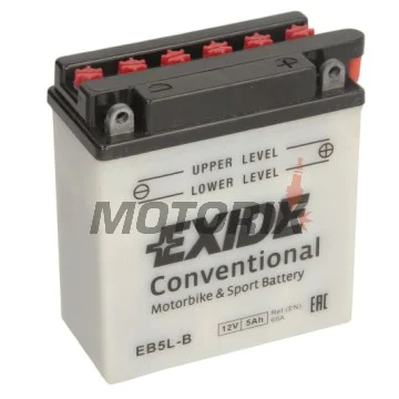 Akumulátor -EXIDE- YB5L-B, 5Ah 12V