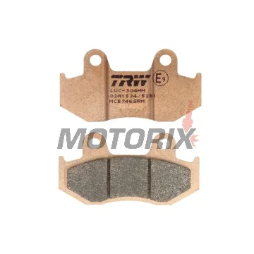 Brzdové destičky -TRW- MCB746SRM, sintrované, Suzuki Burgman AN400/400S (2001-2005)