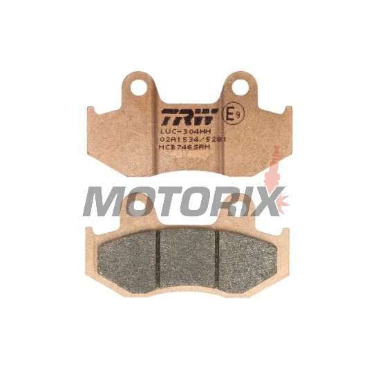 Brzdové destičky -TRW- MCB746SRM, sintrované, Suzuki Burgman AN400/400S (2001-2005)