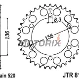 Zadní rozeta -JT- JTR817,46, 46 zubů, ocelový, Derbi Mulhacen 659 2006-2008, Suzuki RGV 250 1989-1990