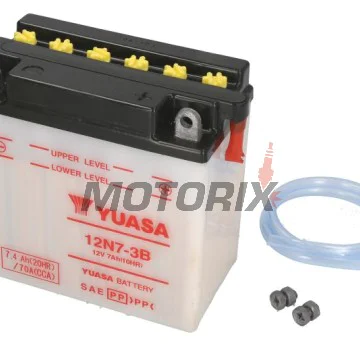 Akumulátor -YUASA- 12N7-3B, 7Ah 12V