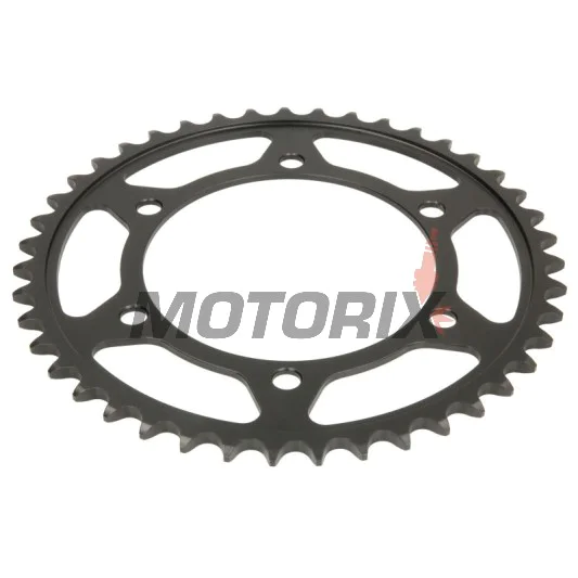 Zadní rozeta -JT- JTR1490,43, 43 zubů, ocelový, Kawasaki EN 500 1990-2009, W 800 2011-2016, ZX-4 400 1988, ZX-6R 600 1996-1997, ZXR 400 1988-1989