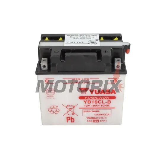 Akumulátor -YUASA- YB16CL-B, 20Ah 12V