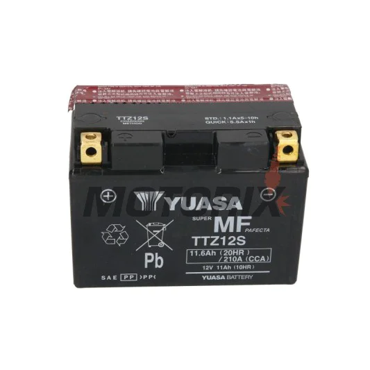 Akumulátor -YUASA- TTZ12S-BS, 11Ah 12V