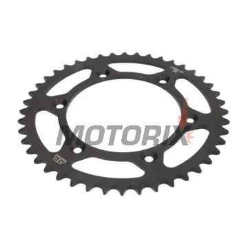 Zadní rozeta -JT- JTR808,44, 44 zubů, ocelový, Kawasaki KLX 400 2003, Suzuki DR 350 1990-1999, DR-Z 250 2001-2007, DR-Z 400 2000-2017, RM 100 1979-1982, RM 125 1983-2012, RM 250 1989-2007, 2009-2012, RM-X 250 1989-2001, RM-X 450 2010-2019