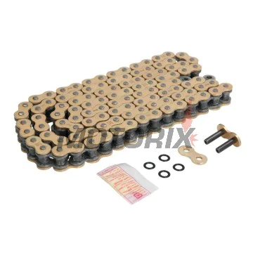 Řetěz -DID- 530VX3G&B-108, velikost 530, 108 článků, zesílený, zlatá/černá