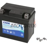 Akumulátor -EXIDE- YTX5L-BS READY, 4Ah 12V