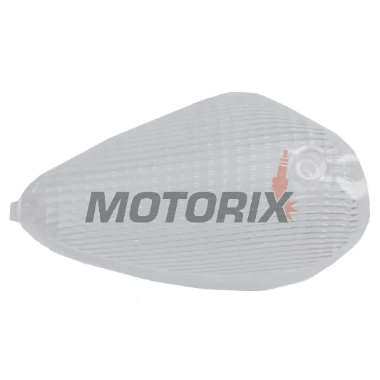 Sklíčko blinkru -VICMA- přední pravý, Aprilia Gulliver 50 AC/LC, Gilera Storm 50, Piaggio NRG mc3/Purejet/Typhoon 50 1996-2010