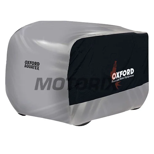 Plachta na ATV -OXFORD- Aquatex ATV, černá/stříbrná, L