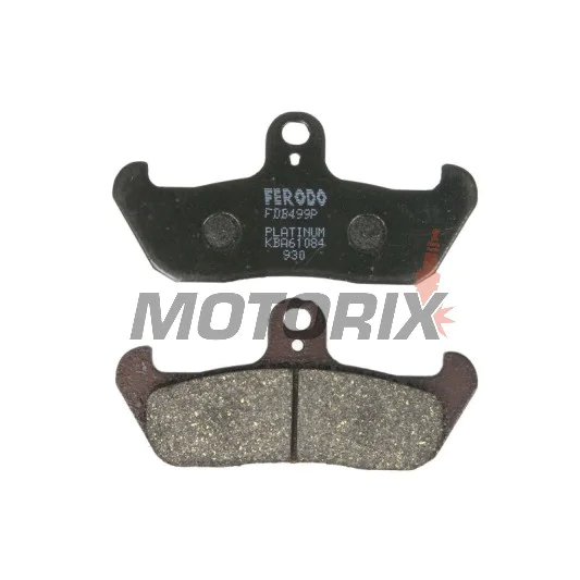 Brzdové destičky -FERODO- FDB499P, Alfer, Aprilia AF1/Tuareg, Cagiva Freccia/WMX, Gilera RC, Husaberg, Husqvarna CR/TE/WR, Kram IT ER, Laverda CR, Moto Morini 125-600 (1987-2000)