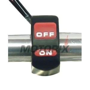 Vypínač motoru -BIKE IT- spínač/tlačítko ON/OFF - univerzální