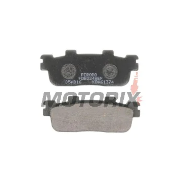 Brzdové destičky -FERODO- FDB2248EF, Kawasaki J125 125 (2016-2017), J300 300 (2014-2016), Kymco Downtown 125-200i (2009-2017), Kymco People GT 125-200i (2012)