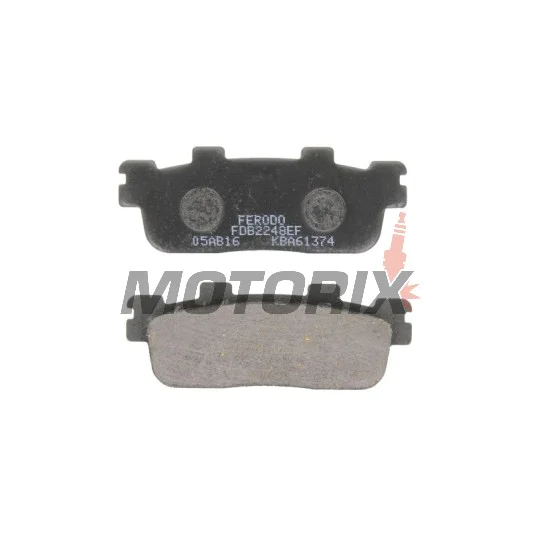 Brzdové destičky -FERODO- FDB2248EF, Kawasaki J125 125 (2016-2017), J300 300 (2014-2016), Kymco Downtown 125-200i (2009-2017), Kymco People GT 125-200i (2012)