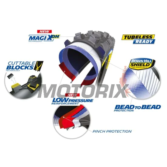 Plášť na kolo -MICHELIN- 27.5X2.40, DH MUD