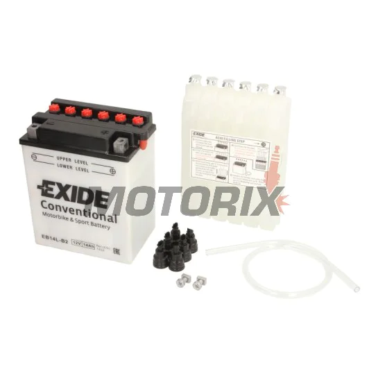 Akumulátor -EXIDE- YB14L-B2, 14Ah 12V