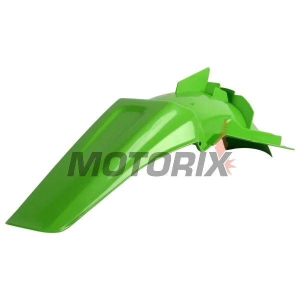Zadní blatník/kapotáž -POLISPORT- zelený, KAWASAKI KX 125/250 1999-2002