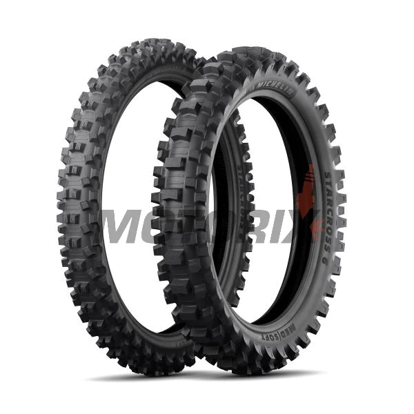 Přední off-road pneumatika -MICHELIN- 90/100-21, STARCROSS 6, střední měkká