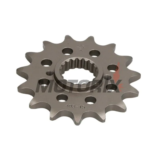 Přední pastorek -JT- JTF403,15, 15 zubů, BMW G 450 2007-2011, Husqvarna SMR 511 2011-2012, TC 449 2011-2012, TE 449/511 2011-2012