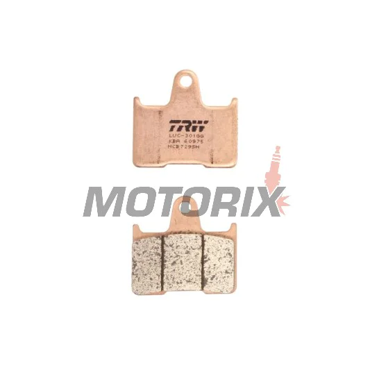Brzdové destičky -TRW- MCB729SH, Honda CB400 Super Four; Kawasaki ZX-7RR Ninja, ZZR1400; Suzuki Bandit 650, GSX1400, GSX-R 600/750/1000