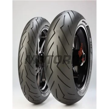 Přední silniční pneumatika -PIRELLI MOTOR- 130/70ZR16, DIABLO ROSSO III