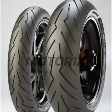 Přední silniční pneumatika -PIRELLI MOTOR- 130/70ZR16, DIABLO ROSSO III
