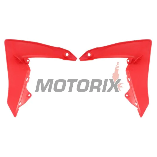 Přední boční plasty -POLISPORT- červené, HONDA CRF 110 2013-2018