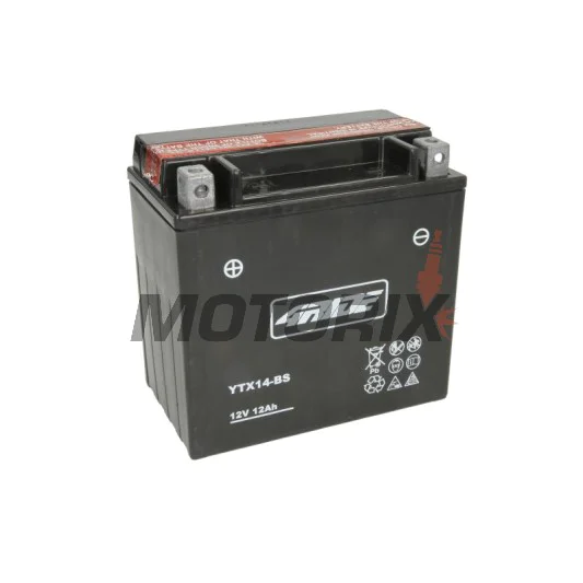 Akumulátor -4 RIDE- YTX14-BS 4RIDE, 12.6Ah 12V