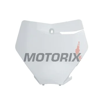 Motokrosová maska/tabulka startovního čísla -POLISPORT- bílá, KTM SX, SX-F, XC 125-450 2019-2022
