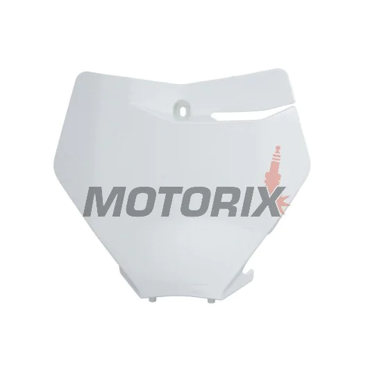 Motokrosová maska/tabulka startovního čísla -POLISPORT- bílá, KTM SX, SX-F, XC 125-450 2019-2022