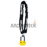 Řetěz se zámkem s alarmem -OXFORD- Boss Alarm 14mm + Chain 12mm x1.5m