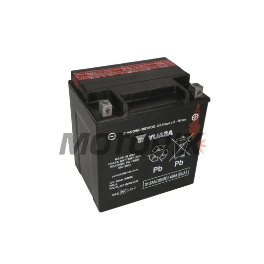 Akumulátor -YUASA- YIX30L-BS, 31.6Ah 12V
