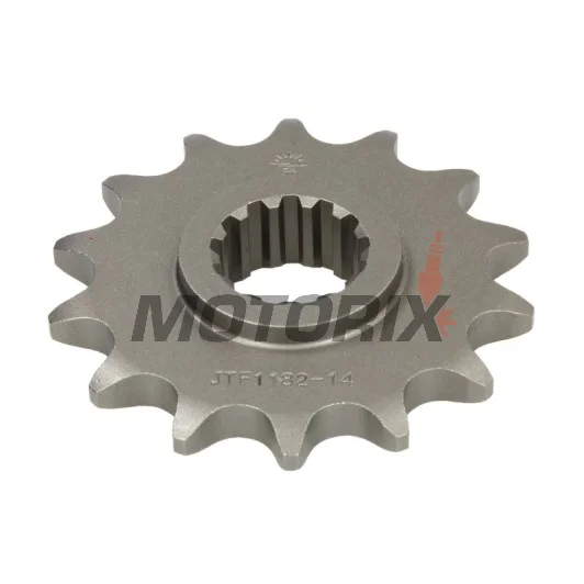 Přední pastorek -JT- JTF1182,14, 14 zubů, Triumph Daytona 600 2003-2004, Daytona 650 2002-2003, 2005, Speed Four 600 2003-2005, TT 600 2000-2004