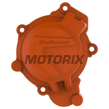 Chránič víka statoru -POLISPORT- oranžový, KTM SX 125/150 2016-2022